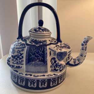 Cobalt blue made in China Bombay Tea Pot